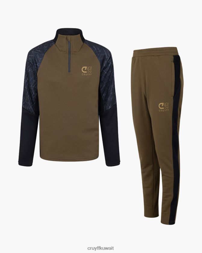 Cruyff أخضر / أسود مبتدئ بدلة زاوية Z02JN1199 بدلة