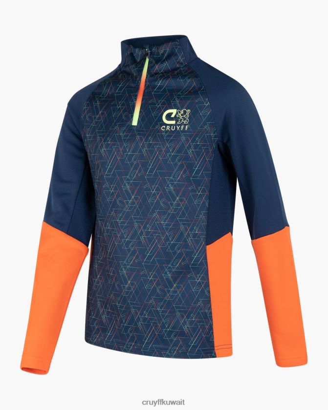 Cruyff كحلي / برتقالي مبتدئ بدلة زاوية Z02JN1200 بدلة
