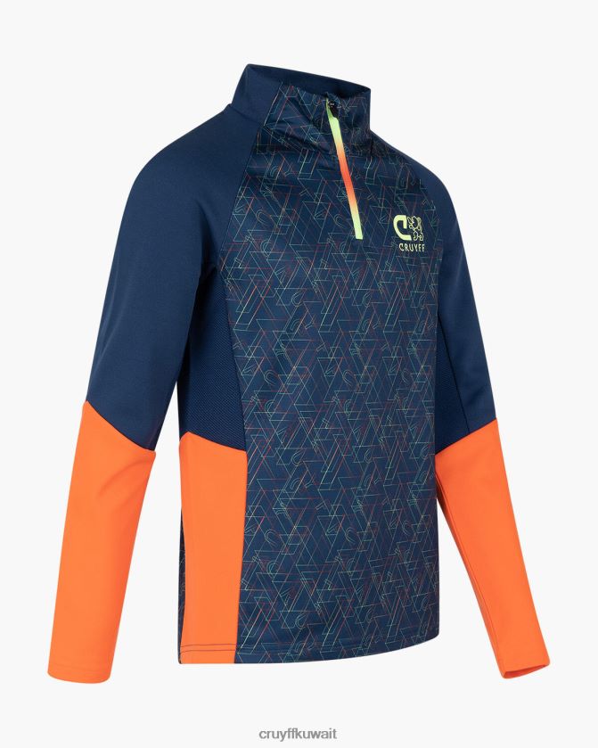 Cruyff كحلي / برتقالي مبتدئ بدلة زاوية Z02JN1200 بدلة