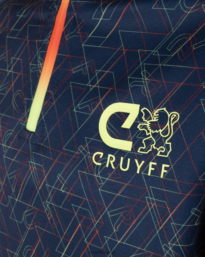 Cruyff كحلي / برتقالي مبتدئ بدلة زاوية Z02JN1200 بدلة