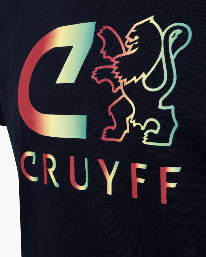 Cruyff أصفر مسود رجال الأساسية نقطة الإنطلاق Z02JN1208 تي شيرت