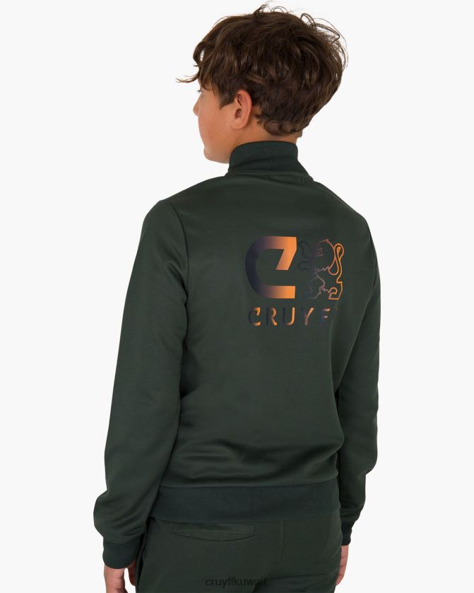 Cruyff أسود أحمر مبتدئ بدلة اللوتس Z02JN1212 بدلة