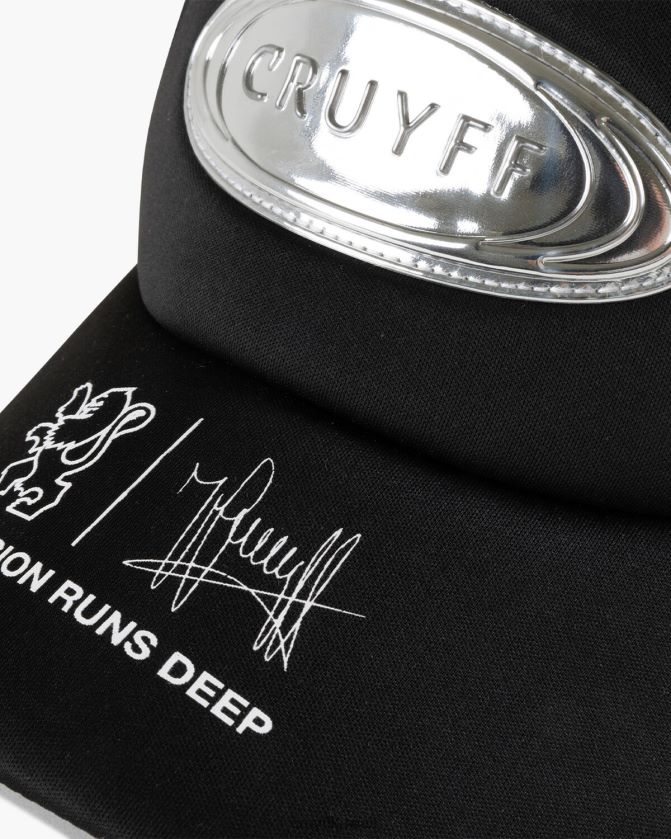 Cruyff أسود للجنسين رؤية سائق الشاحنة Z02JN1236 قبعة