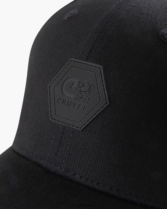 Cruyff أسود للجنسين إيدن جرة Z02JN1238 قبعة