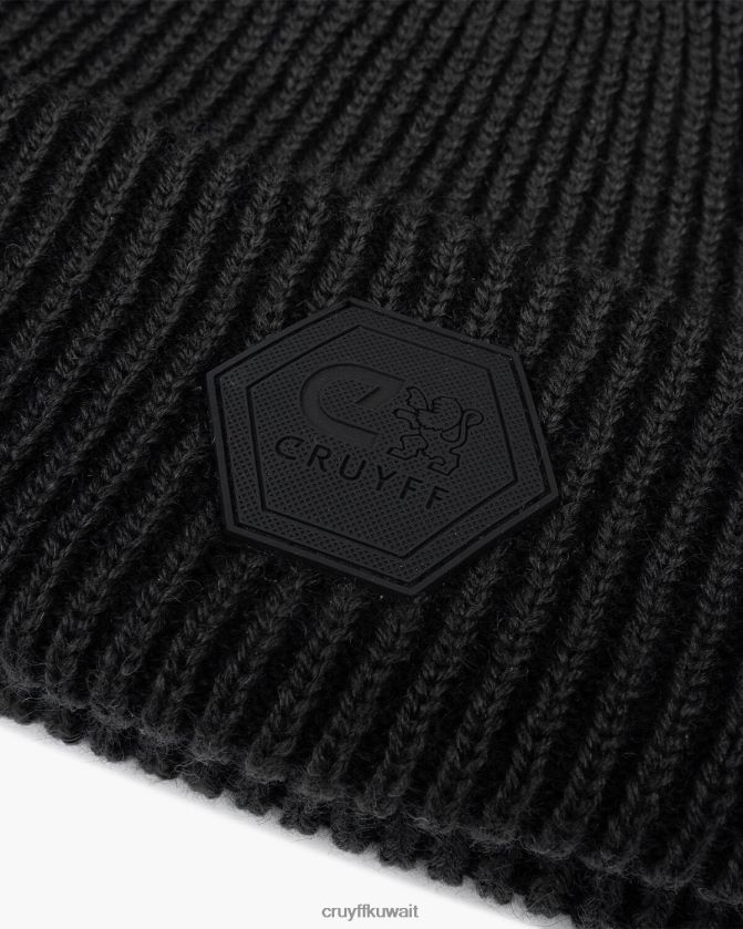 Cruyff أسود للجنسين قبعة صغيرة باسكو بلونين Z02JN1263 قبعة صغيرة