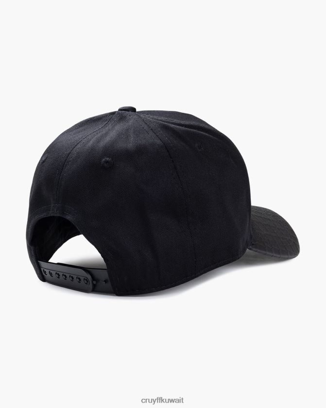 Cruyff أسود للجنسين ثعبان سائق الشاحنة Z02JN1266 قبعة