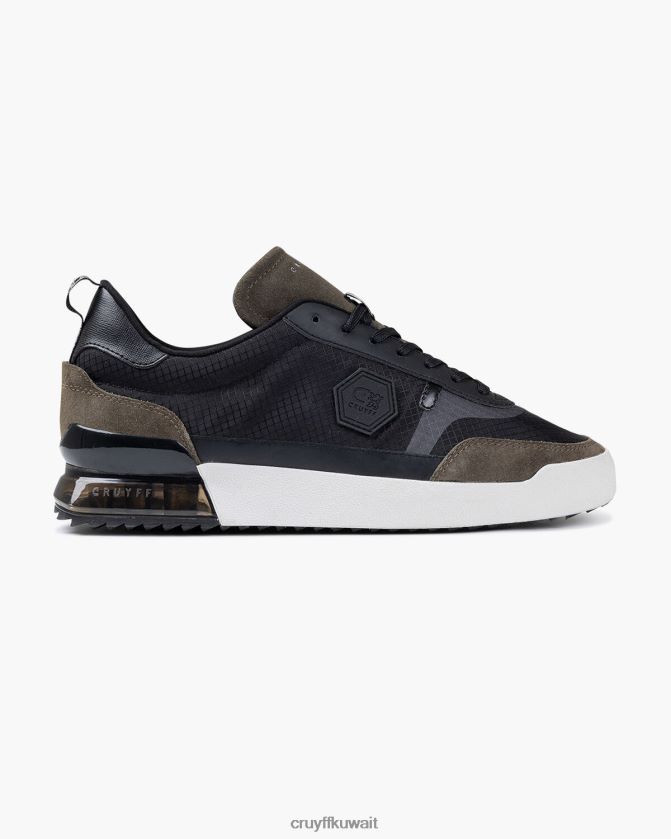 Cruyff أسود / أخضر رجال كونترا Z02JN1314 أحذية رياضية