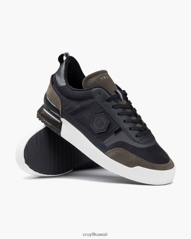 Cruyff أسود / أخضر رجال كونترا Z02JN1314 أحذية رياضية