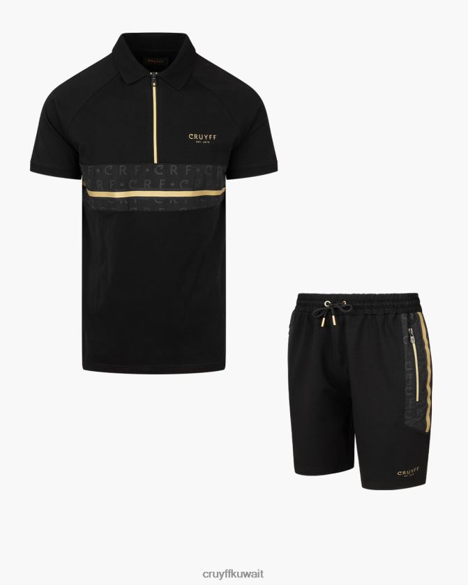 Cruyff أسود رجال دعوى جيك Z02JN132 بدلة