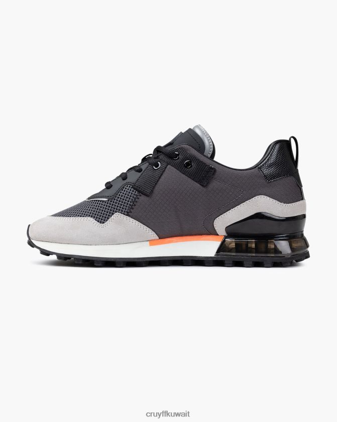 Cruyff رمادي / برتقالي رجال سوبربيا Z02JN1320 أحذية رياضية