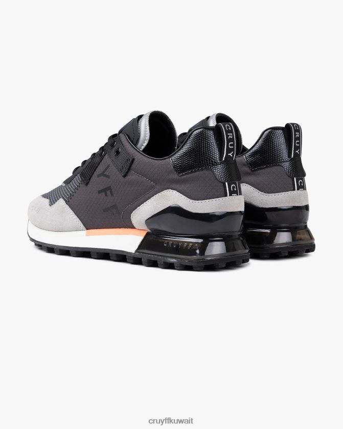 Cruyff رمادي / برتقالي رجال سوبربيا Z02JN1320 أحذية رياضية