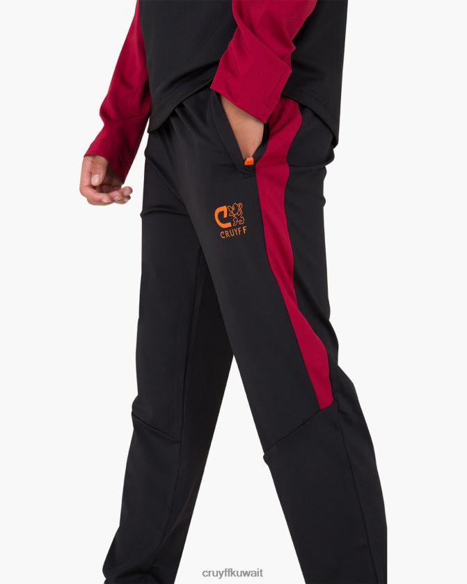 Cruyff أسود أحمر مبتدئ بدلة زاوية Z02JN1326 بدلة