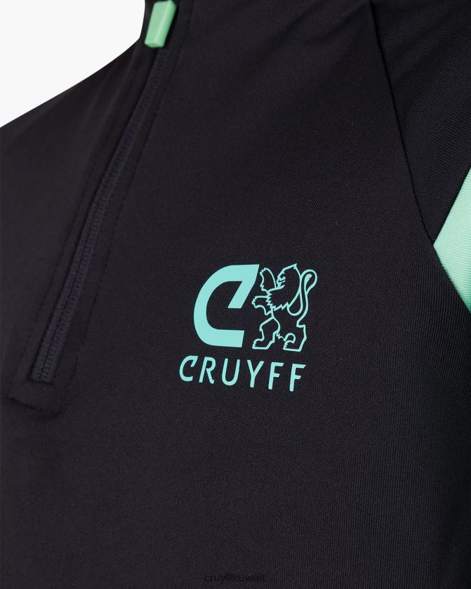 Cruyff أسود / أخضر مبتدئ بدلة زاوية Z02JN1328 بدلة
