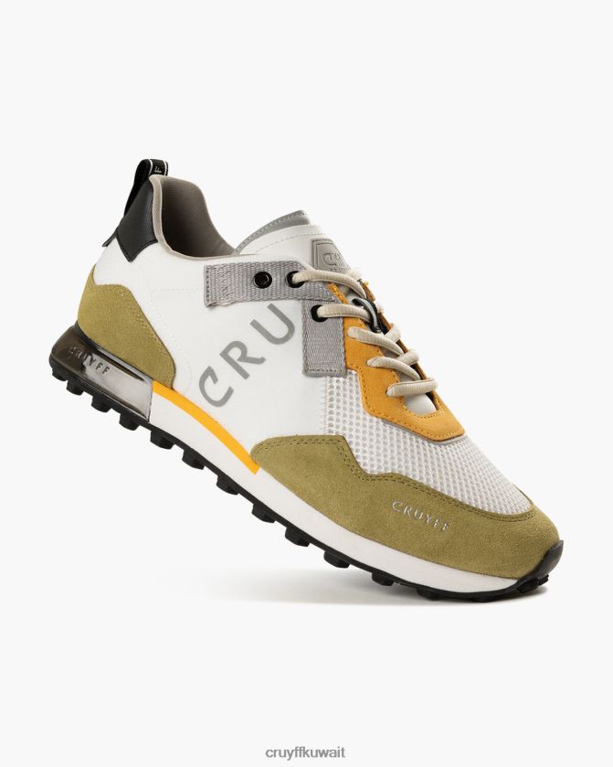 Cruyff أبيض / أخضر رجال سوبربيا Z02JN134 أحذية رياضية