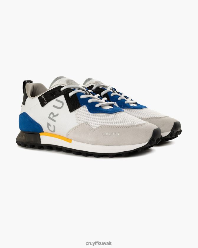 Cruyff ابيض ازرق رجال سوبربيا Z02JN135 أحذية رياضية