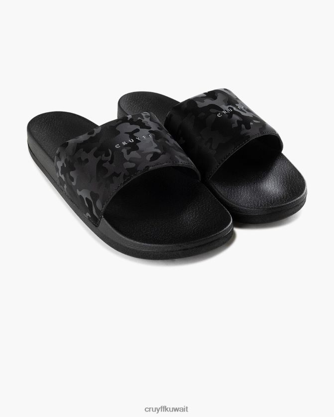 Cruyff أسود رجال شريحة التمويه Z02JN136 الشرائح