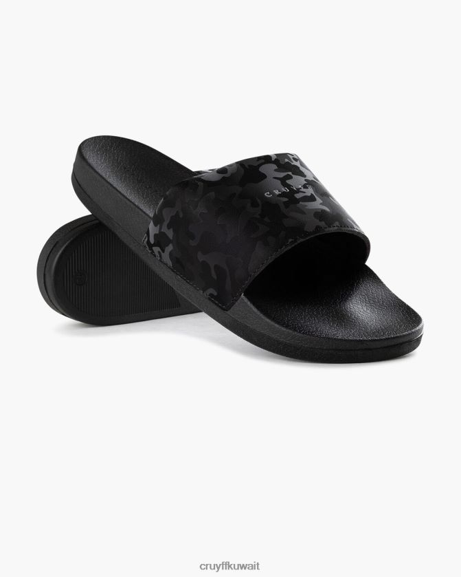 Cruyff أسود رجال شريحة التمويه Z02JN136 الشرائح