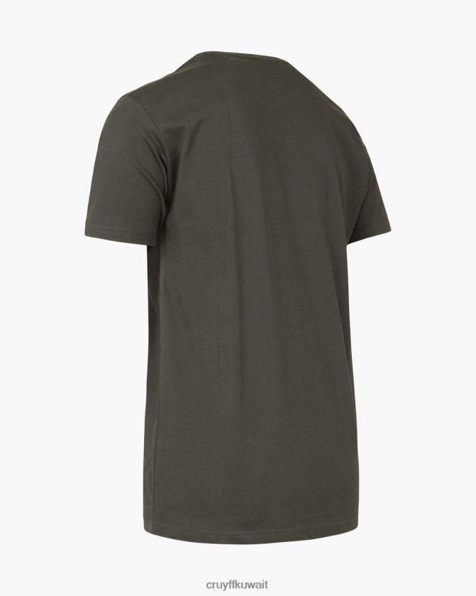 Cruyff الجيش الأخضر رجال معززة تي Z02JN13 تي شيرت