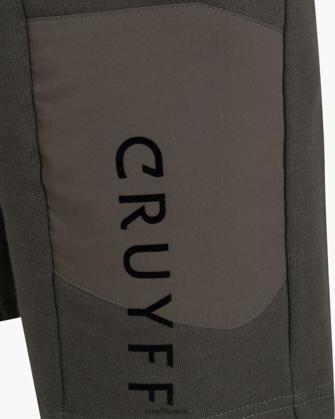 Cruyff الجيش الأخضر رجال كوين قصيرة Z02JN142 السراويل القصيرة