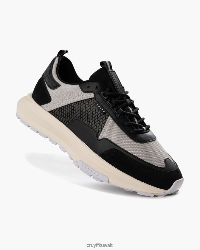 Cruyff رمادي / أسود رجال مكسيموس Z02JN149 أحذية رياضية