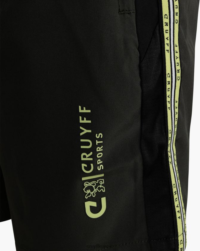 Cruyff الجيش الأخضر رجال حافر قصير Z02JN157 السراويل القصيرة