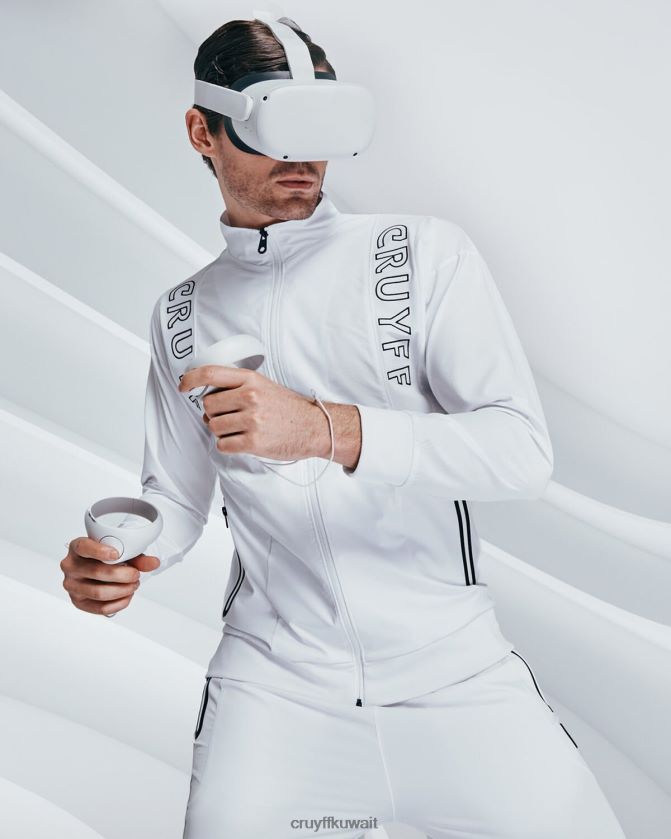 Cruyff أبيض رجال ديكس المسار الأعلى Z02JN159 السترة