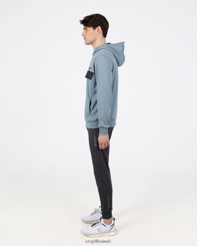 Cruyff رمادي مزرق رجال بدلة العواء Z02JN187 بدلة