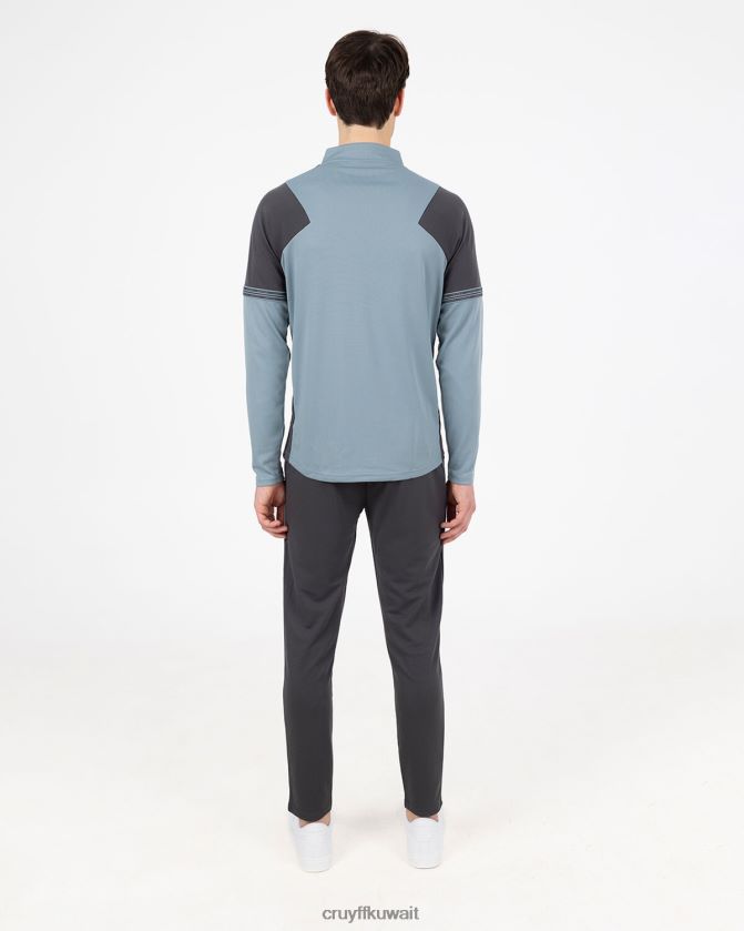 Cruyff رمادي مزرق رجال بدلة الشريحة Z02JN190 بدلة