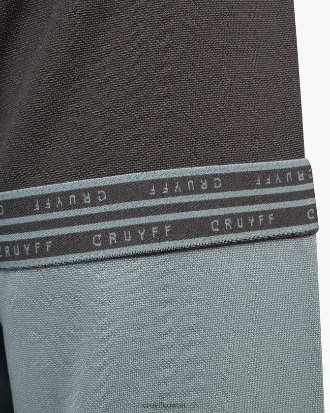 Cruyff رمادي مزرق رجال بدلة الشريحة Z02JN190 بدلة