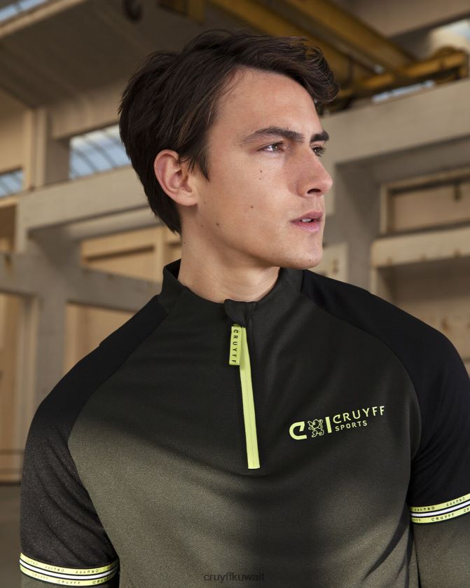 Cruyff الجيش الأخضر رجال بدلة الشريحة Z02JN191 بدلة