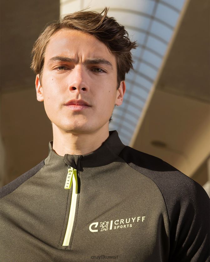 Cruyff الجيش الأخضر رجال بدلة الشريحة Z02JN191 بدلة