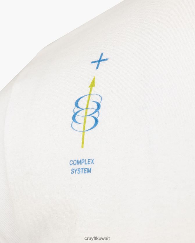 Cruyff أبيض رجال اليكس تي Z02JN199 تي شيرت