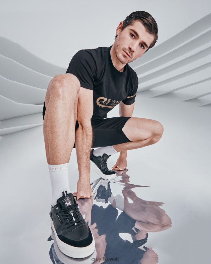 Cruyff أسود رجال أيد تنس Z02JN1 أحذية رياضية