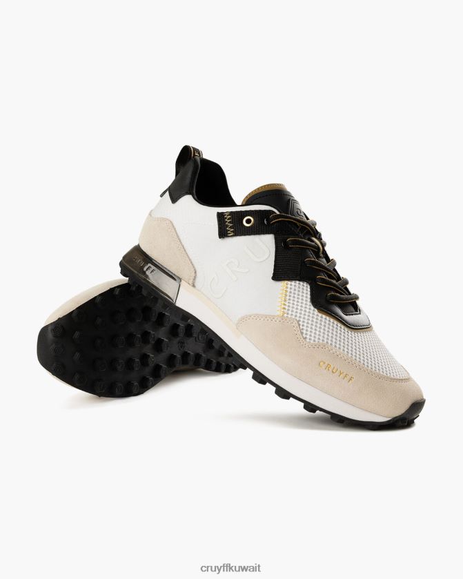 Cruyff ذهب ابيض رجال سوبربيا Z02JN202 أحذية رياضية