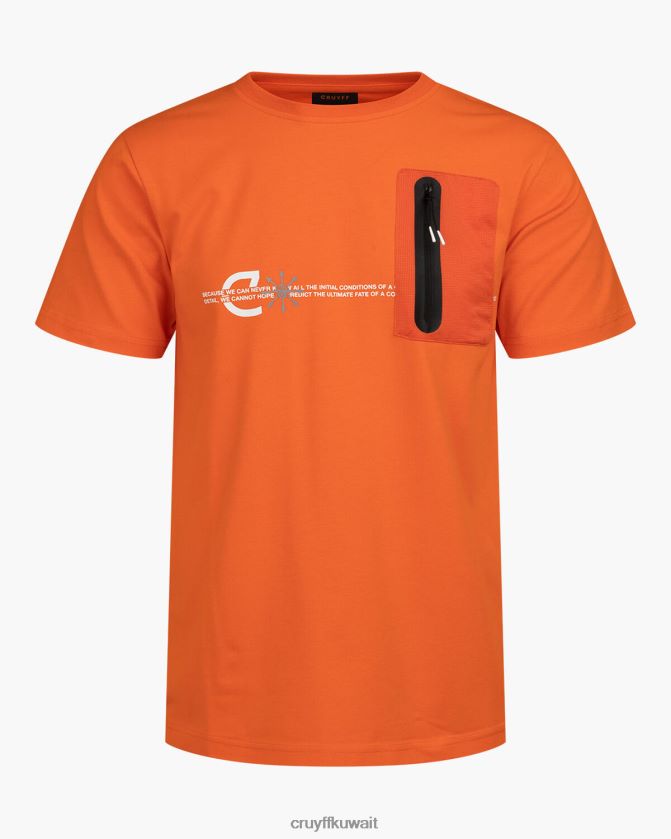 Cruyff البرتقالي رجال راي تي Z02JN206 تي شيرت