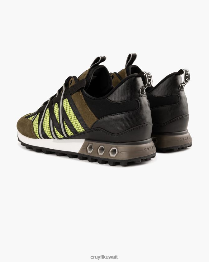 Cruyff أخضر / برتقالي رجال الخوف عرافة التكنولوجيا Z02JN210 أحذية رياضية
