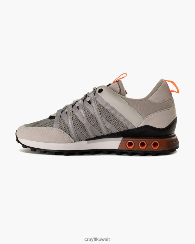 Cruyff رمادي / برتقالي رجال الخوف عرافة التكنولوجيا Z02JN214 أحذية رياضية