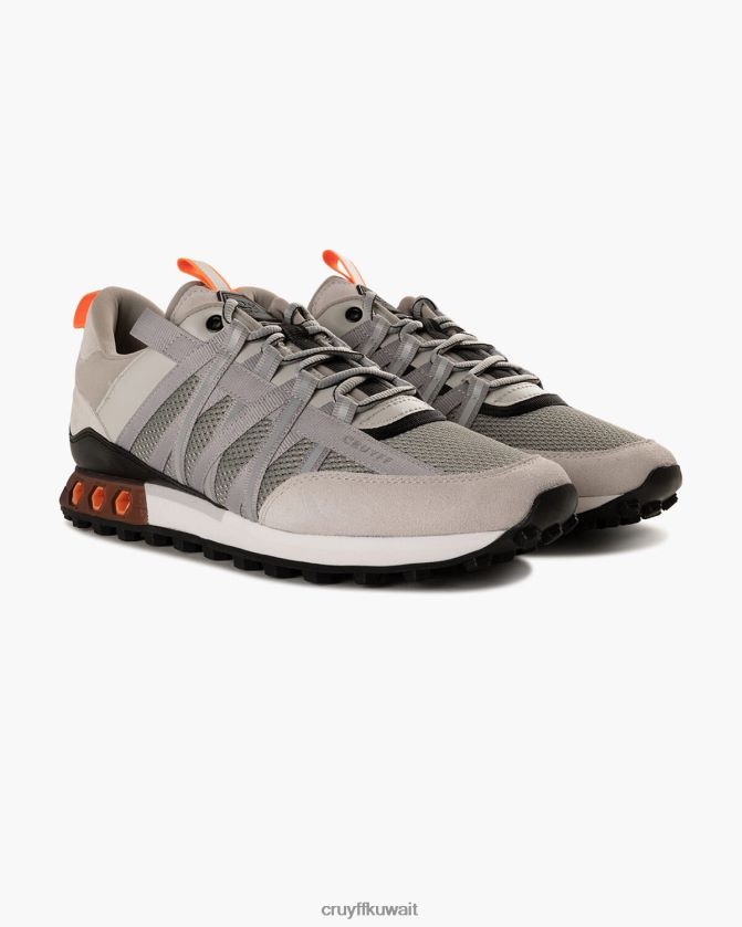 Cruyff رمادي / برتقالي رجال الخوف عرافة التكنولوجيا Z02JN214 أحذية رياضية