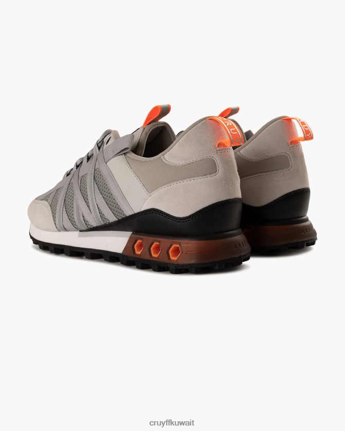 Cruyff رمادي / برتقالي رجال الخوف عرافة التكنولوجيا Z02JN214 أحذية رياضية