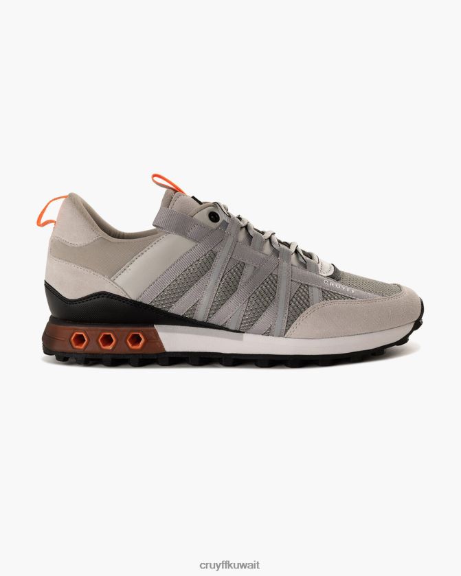Cruyff رمادي / برتقالي رجال الخوف عرافة التكنولوجيا Z02JN214 أحذية رياضية
