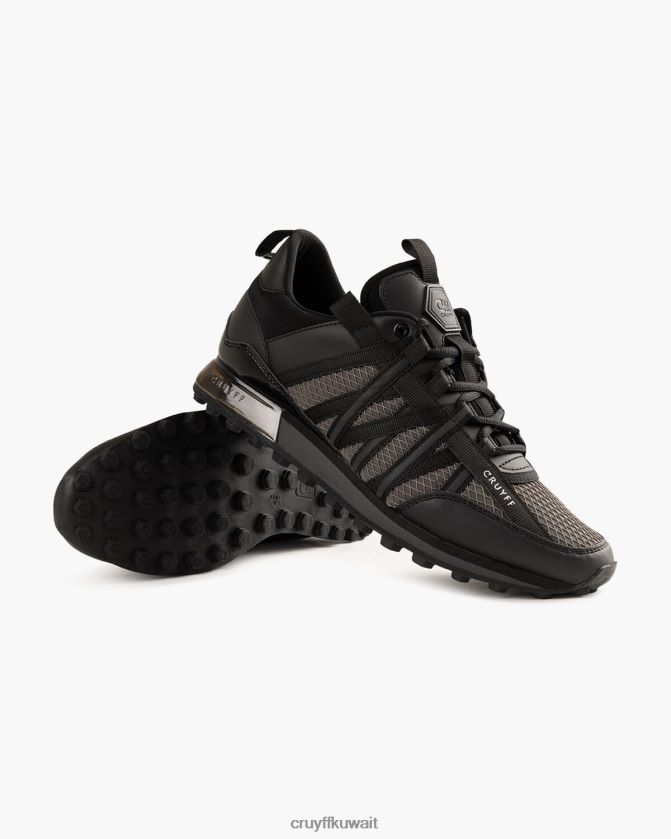 Cruyff رمادي / أسود رجال الخوف Z02JN222 أحذية رياضية