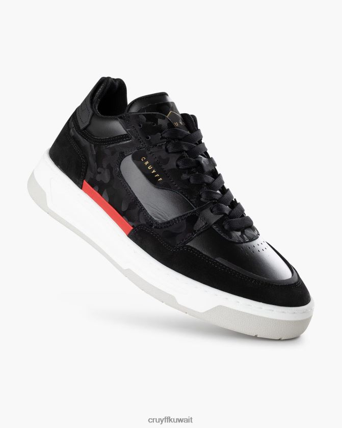 Cruyff أسود أحمر رجال نمس منتصف Z02JN240 أحذية رياضية