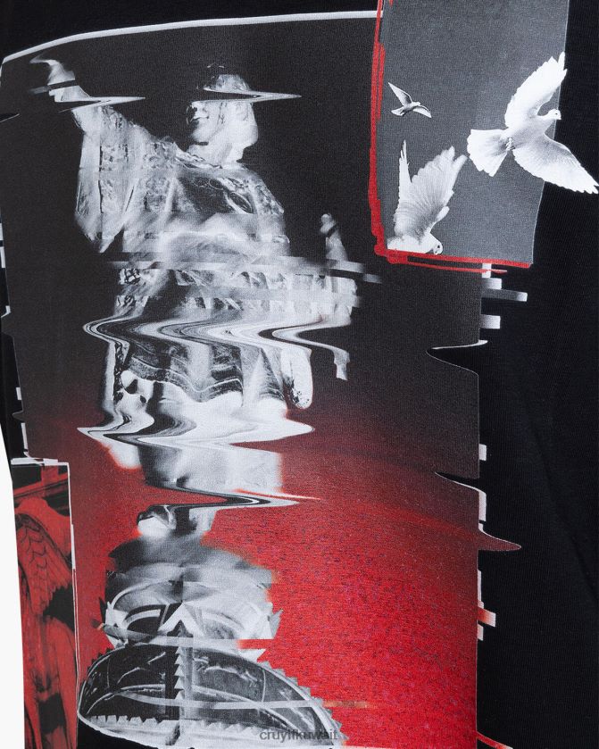 Cruyff أسود رجال كولومبوس تي Z02JN254 تي شيرت