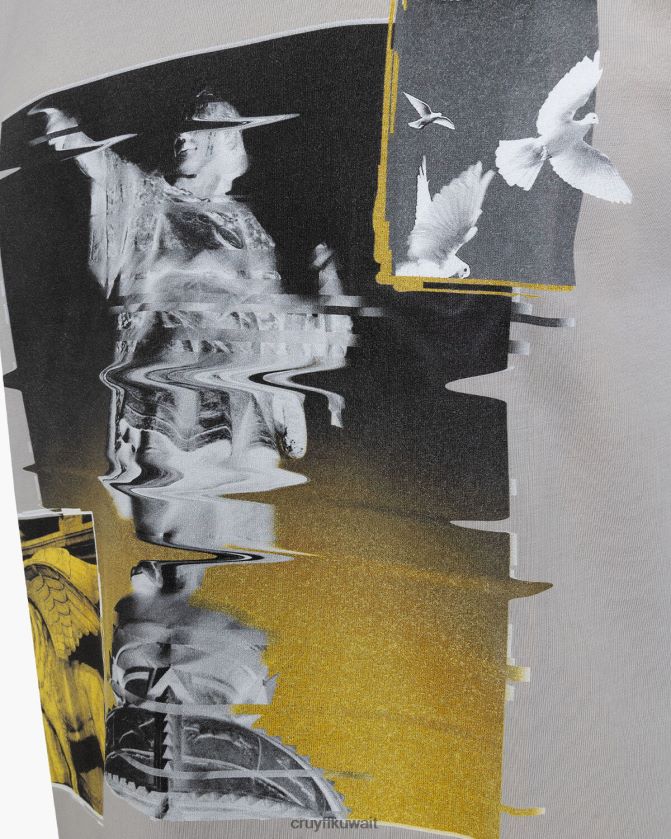 Cruyff رمادي فاتح رجال كولومبوس تي Z02JN256 تي شيرت