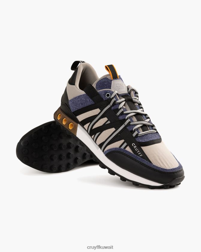 Cruyff أزرق رمادي رجال الخوف عرافة التكنولوجيا Z02JN270 أحذية رياضية