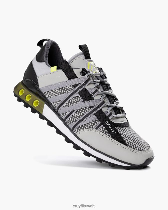 Cruyff رمادي / أصفر رجال الخوف مونتسيرات Z02JN272 أحذية رياضية
