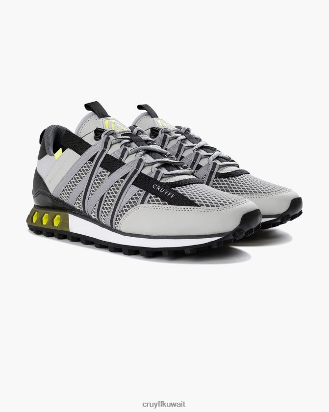 Cruyff رمادي / أصفر رجال الخوف مونتسيرات Z02JN272 أحذية رياضية