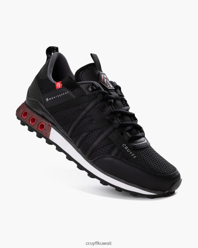 Cruyff أسود أحمر رجال الخوف مونتسيرات Z02JN273 أحذية رياضية