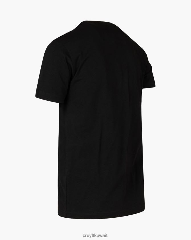 Cruyff أسود رجال ايدن المحملة Z02JN276 تي شيرت