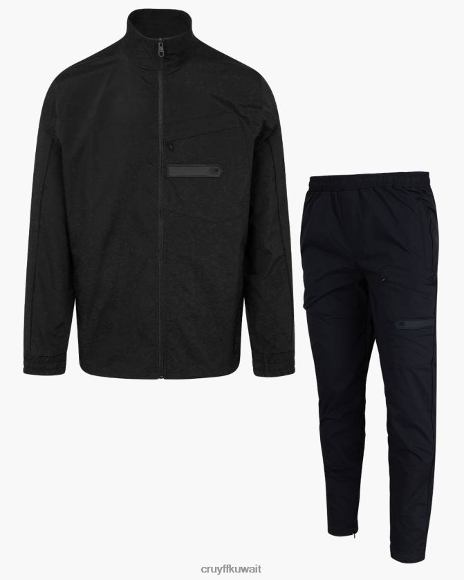 Cruyff أسود رجال بدلة رياضية سكوت Z02JN277 بدلة